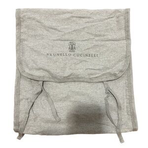 Brunello Cucinelli Gray Dust/garment Bag x5